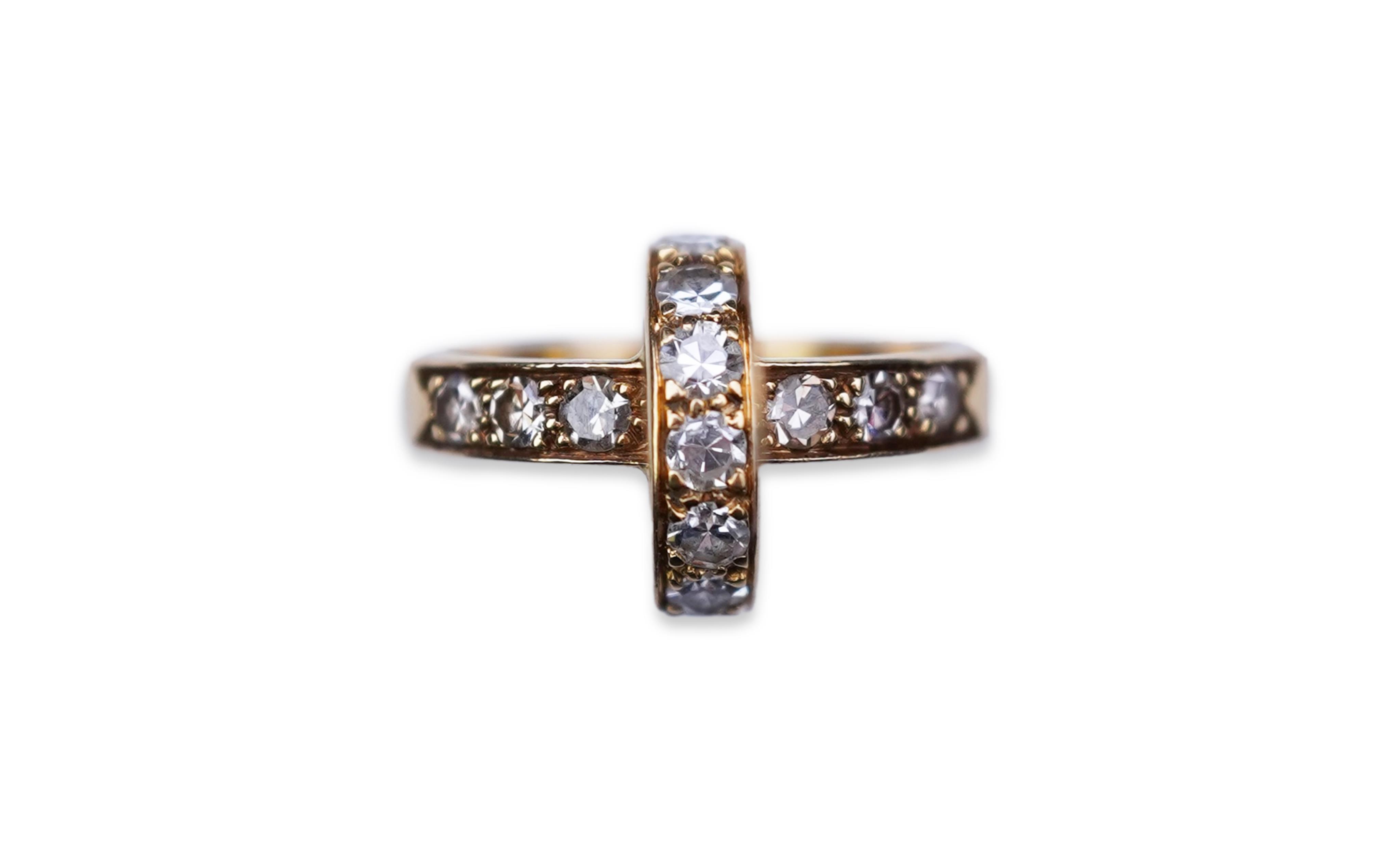 Andrew Grima, a diamond ring, circa 1970